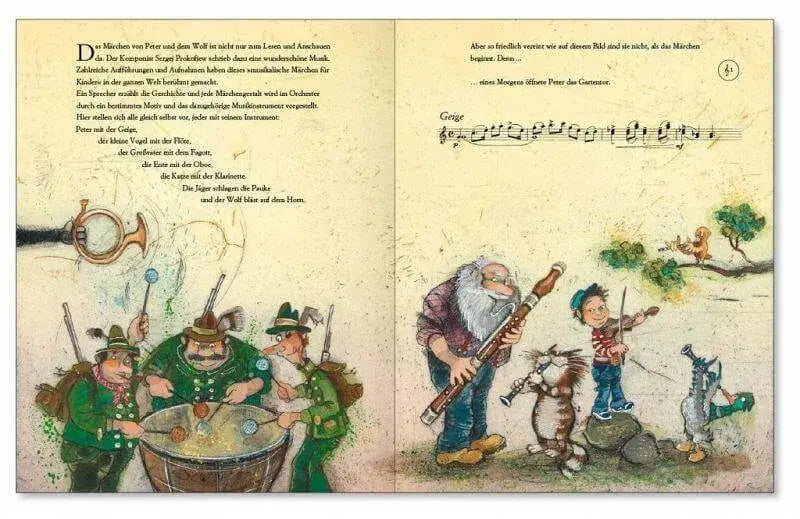 Peter und der Wolf Annette Betz Verlag