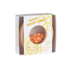 Sensorischer Donut Orangen 7cm