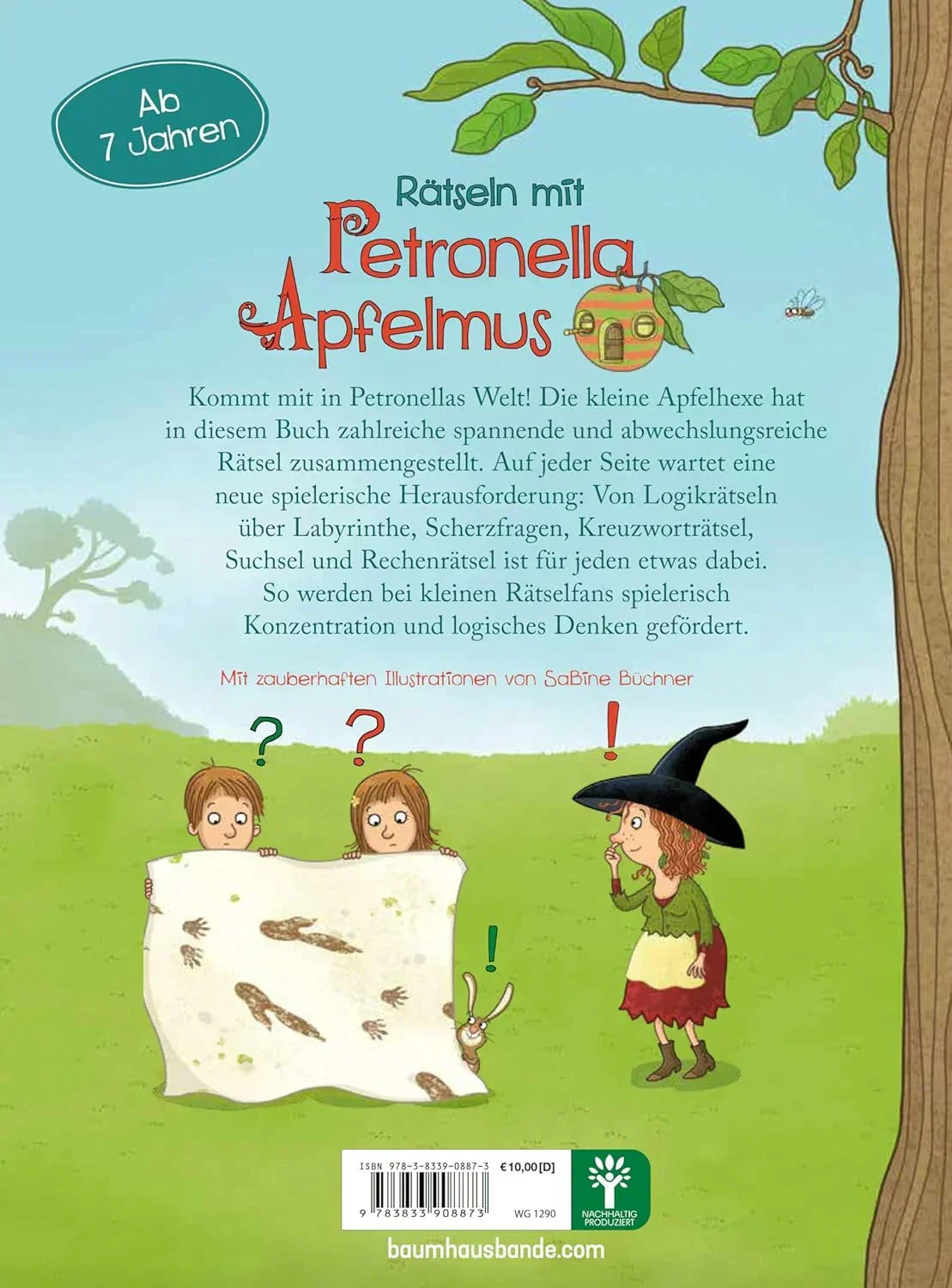 Petronella Apfelmus - Zauberspaß und Hexenlogik. Das große Rätselbuch - 9783833908873 Baumhaus Medien