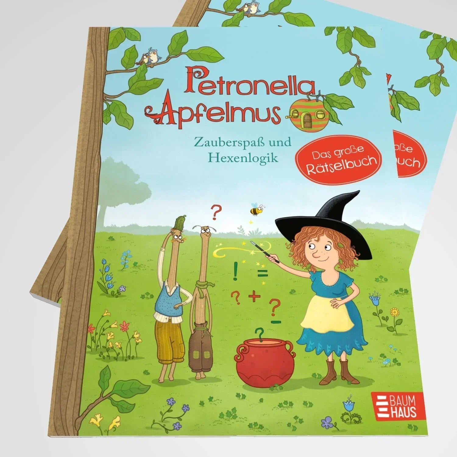 Petronella Apfelmus - Zauberspaß und Hexenlogik. Das große Rätselbuch - 9783833908873 Baumhaus Medien