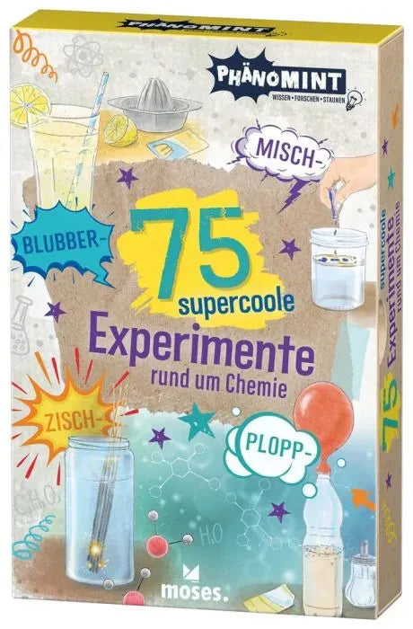 PhänoMINT – 75 Experimente voller Chemie & Reaktionen - 052341 Moses
