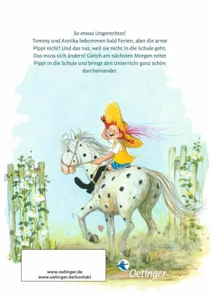 Pippi geht in die Schule - Miniausgabe - 9783751206327 Oetinger Verlag