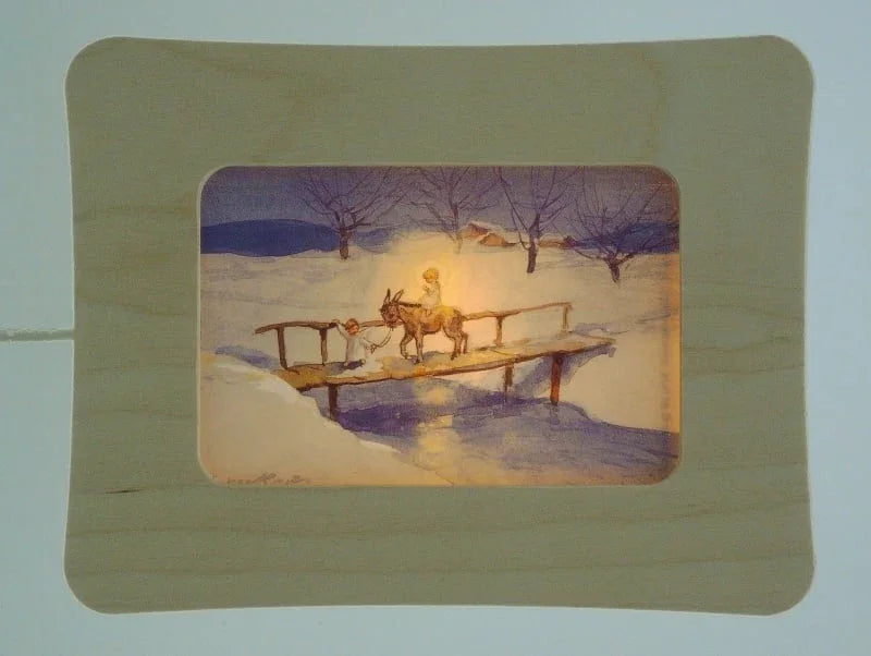 Postkartenlampe - Beleuchteter Bilderrahmen für 10x15cm Postkarten - 2500 De Noest