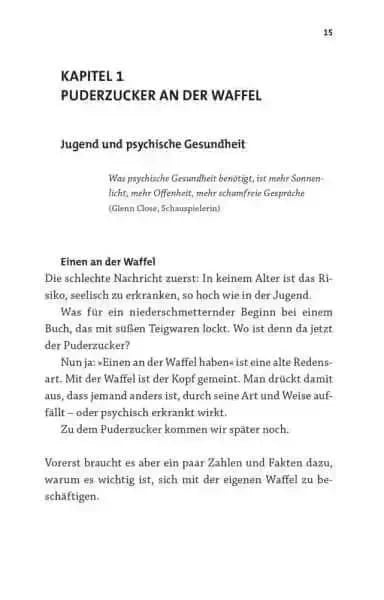 Puderzucker an der Waffel - Wie die Psyche im Gleichgewicht bleibt Carlsen Verlag