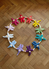 Püppchen Pimpel blau Nanchen Natur