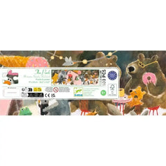Puzzle 100 - Im Park mit Poster