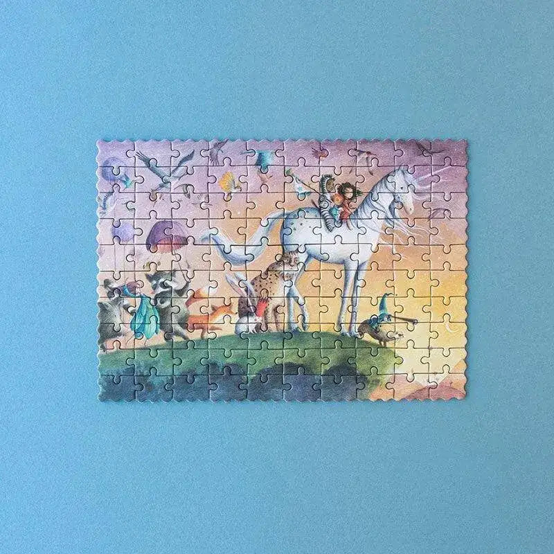 Puzzle 100 Teile - Pocket Unicorn Londji