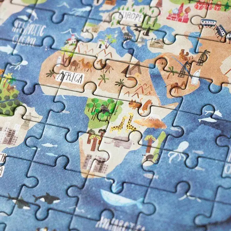 Puzzle 100 Teile - Pocket World Londji