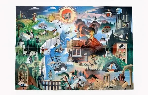 Puzzle 1000 Teile - Die Welt der Romantik - 9783962444419 Laurence King Spiele