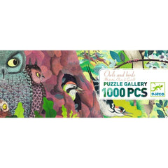 Puzzle 1000 Teile - Eulen & Vögel Djeco