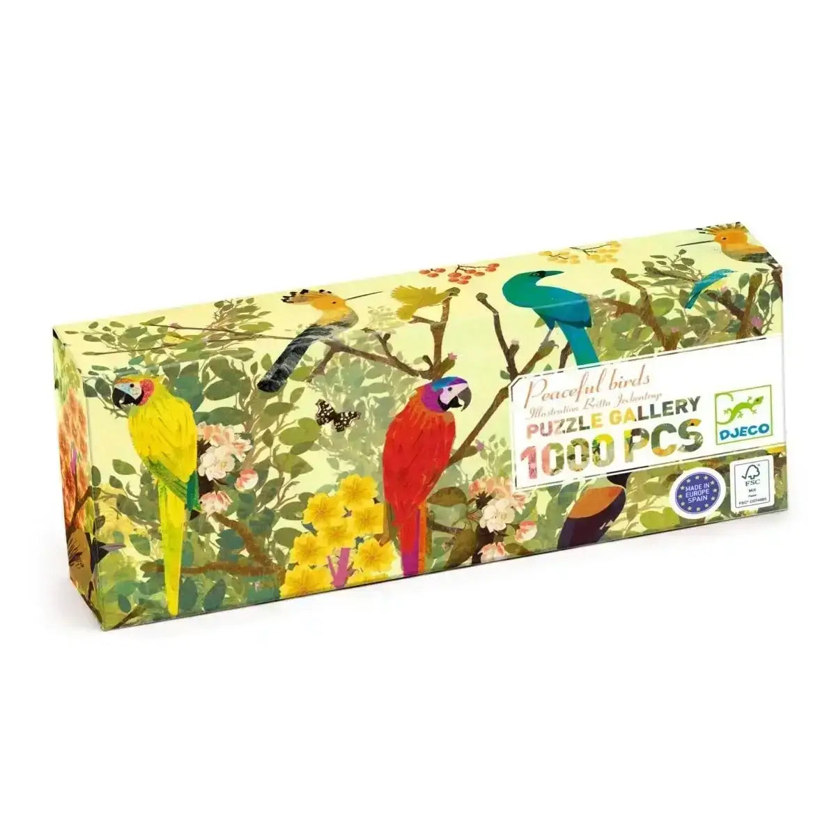 Puzzle 1000 Teile - Friedliche Vögel
