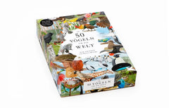 Puzzle 1000 Teile - In 50 Vögeln um die Welt - 9783962443818 Laurence King Spiele