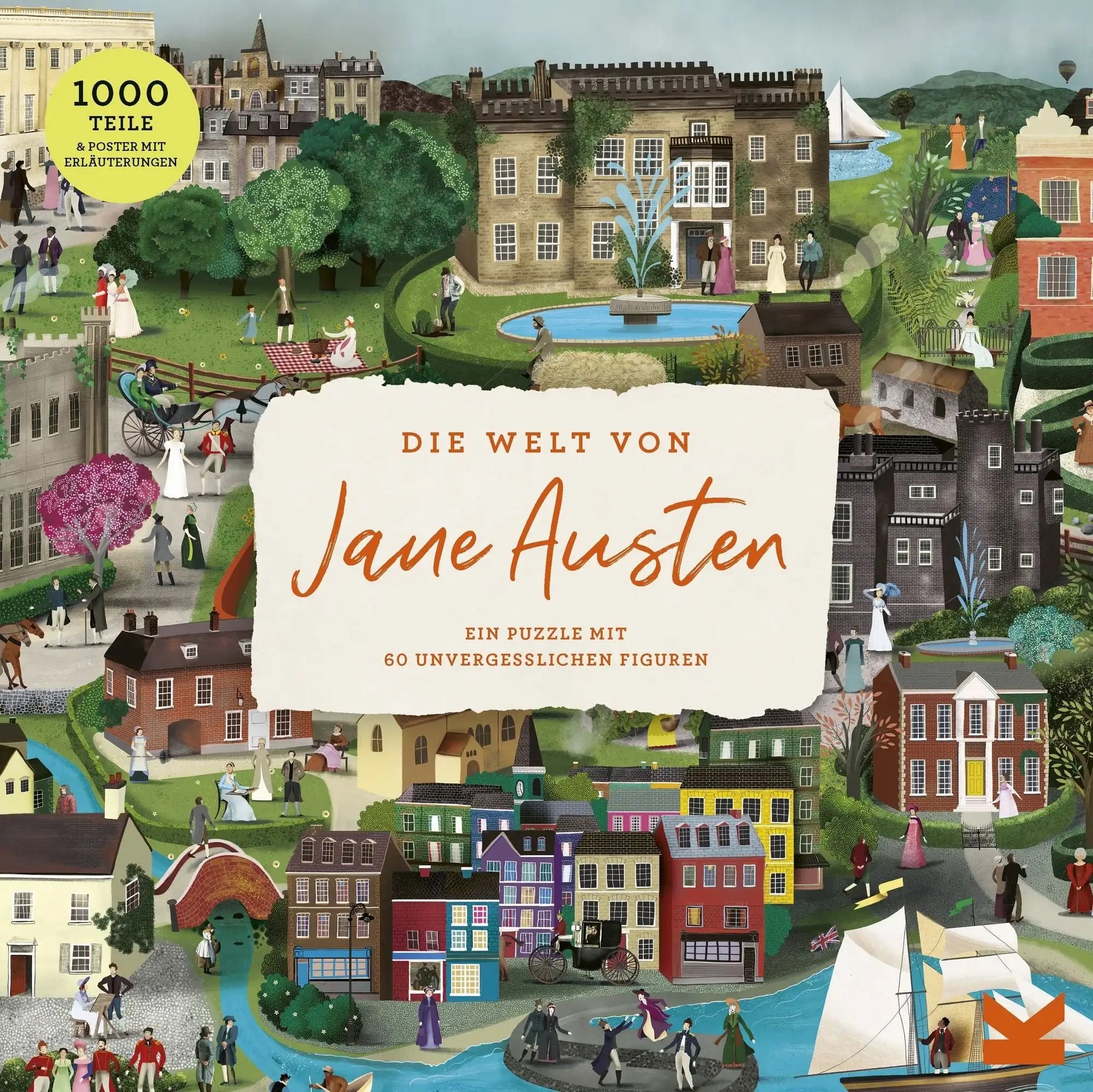 puzzle-1000-teile-jane-austen-kunstundspiel-1 - kunstundspiel 