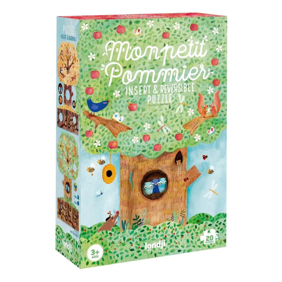 Puzzle 20 Teile - Kleiner Apfelbaum Londji