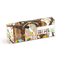 Puzzle 200 Teile - Baumhaus - www. kunstundspiel .de DJ07641