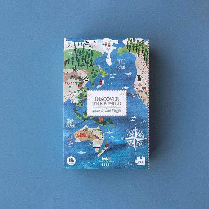 Puzzle 200 Teile - Welt entdecken Londji