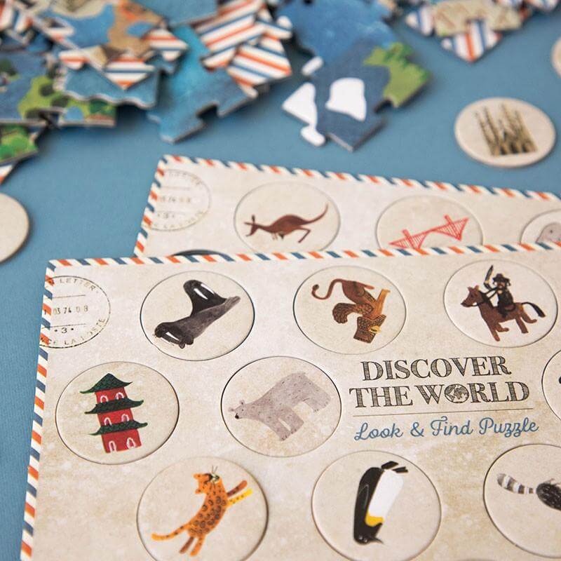 Puzzle 200 Teile - Welt entdecken Londji