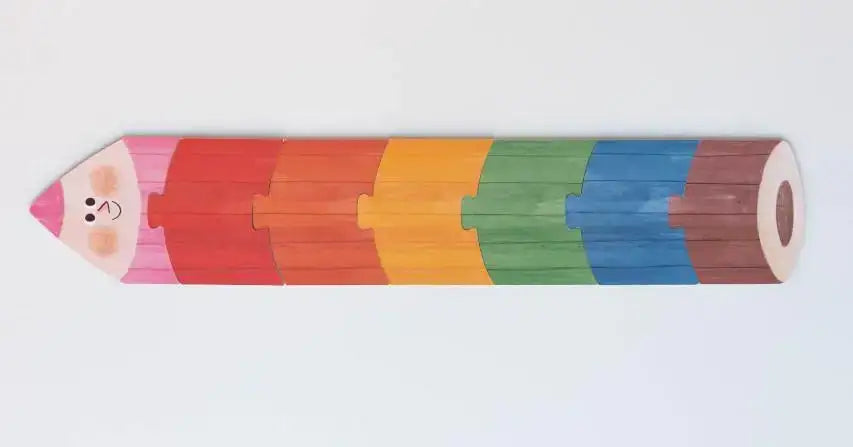 Puzzle 21 Teile - Ich liebe meine Farben Londji