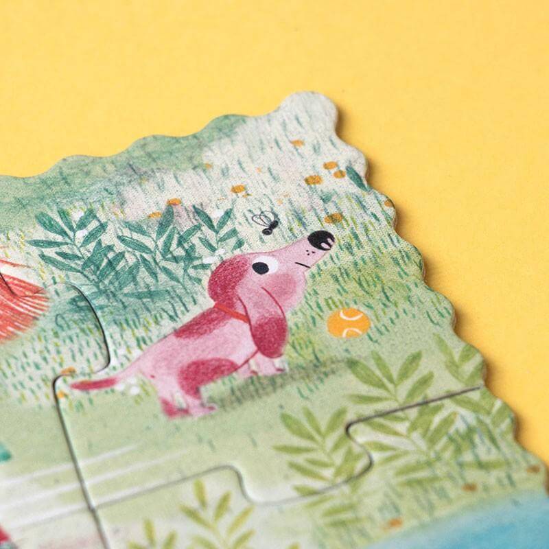 Puzzle 24 Teile - Pocket Cats & Dogs - doppelseitig bedruckt Londji