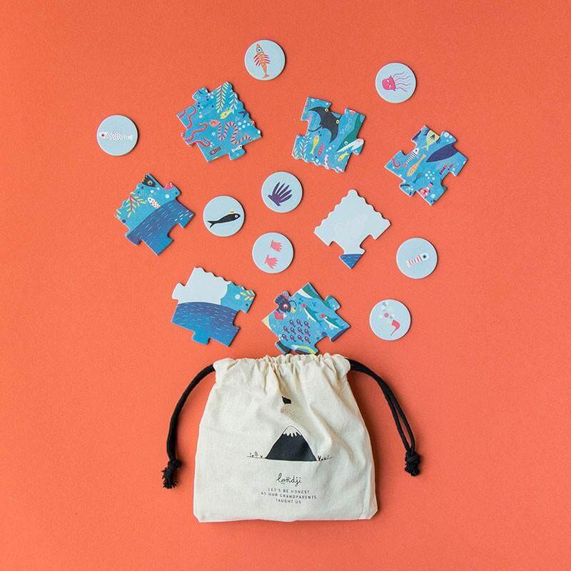 Puzzle 24 Teile - Pocket My little Ocean Londji