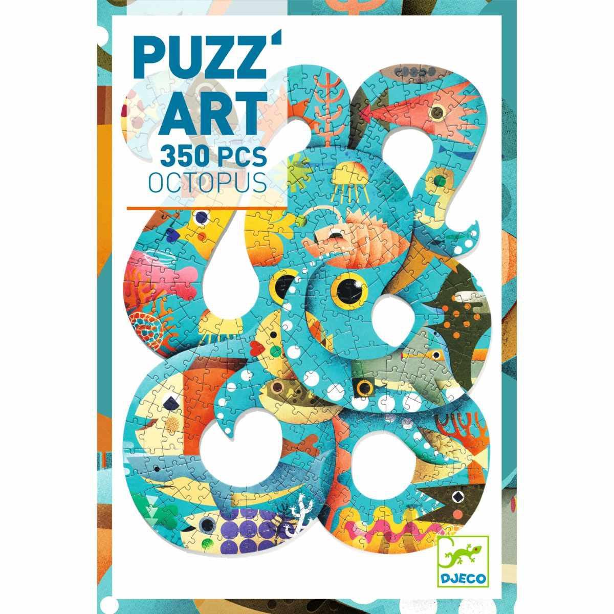 Puzzle 350 Teile - Art Oktopus - www. kunstundspiel .de DJ07651