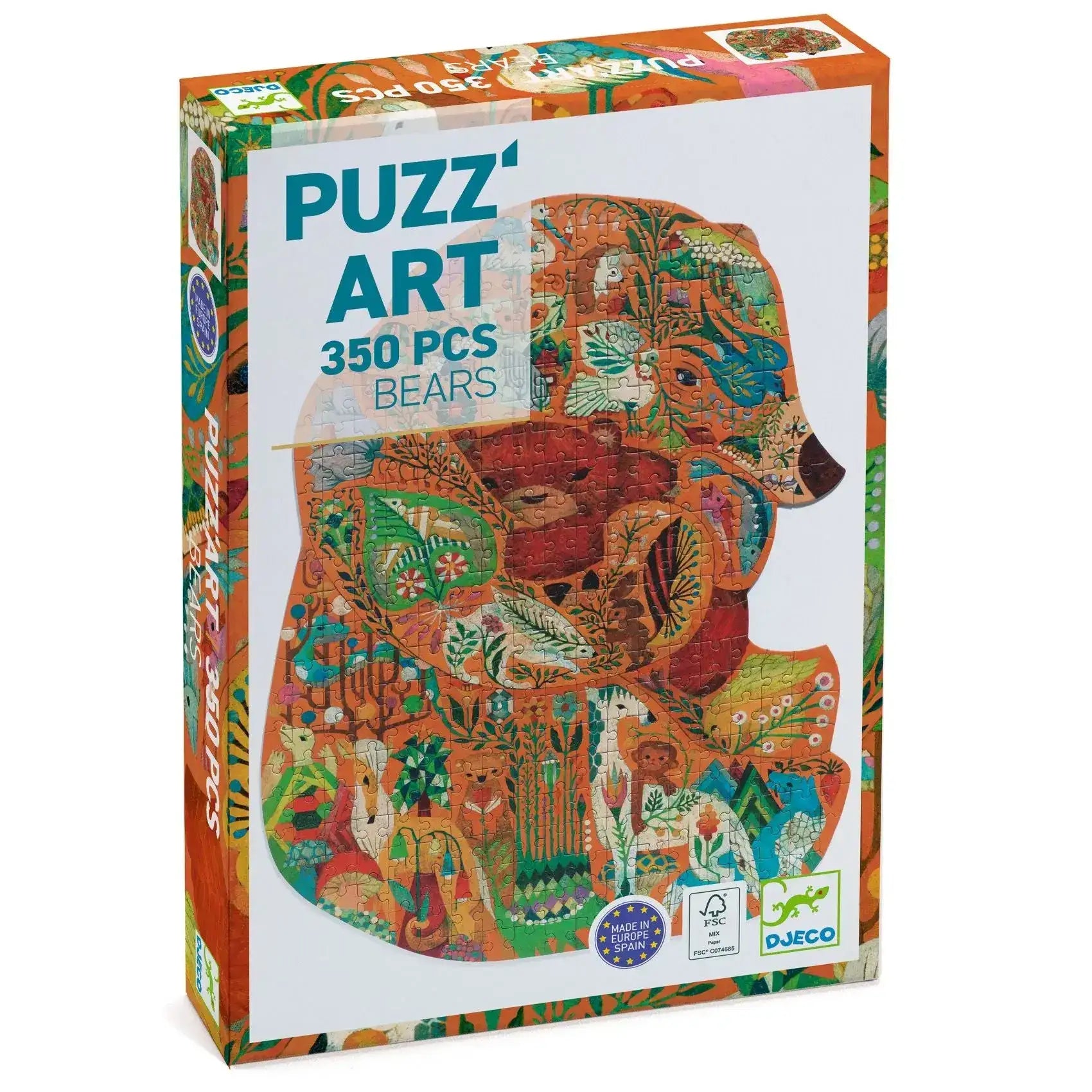 Puzzle 350 Teile - Bären Bears - DJ07661 Djeco