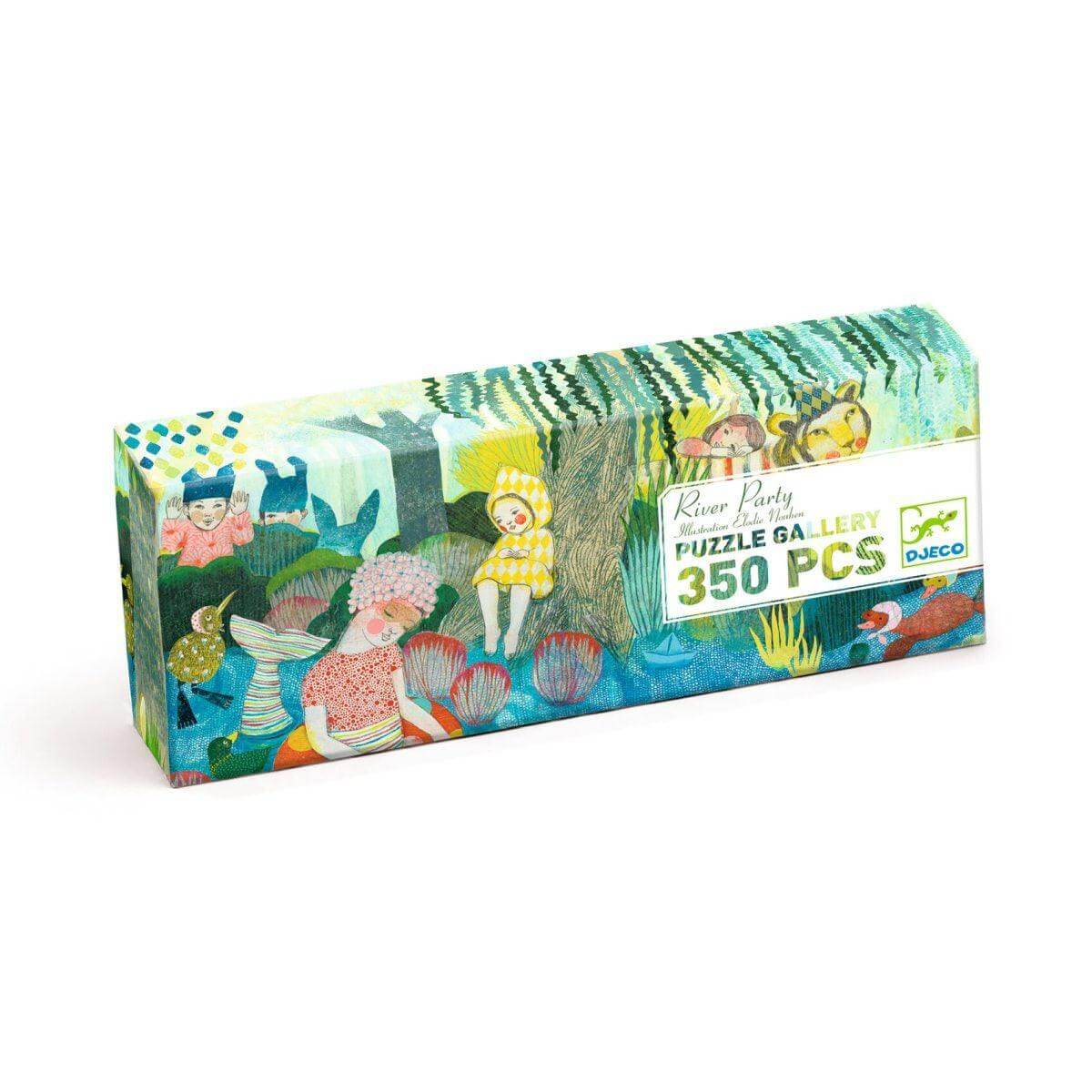 Puzzle 350 Teile - River Party Djeco