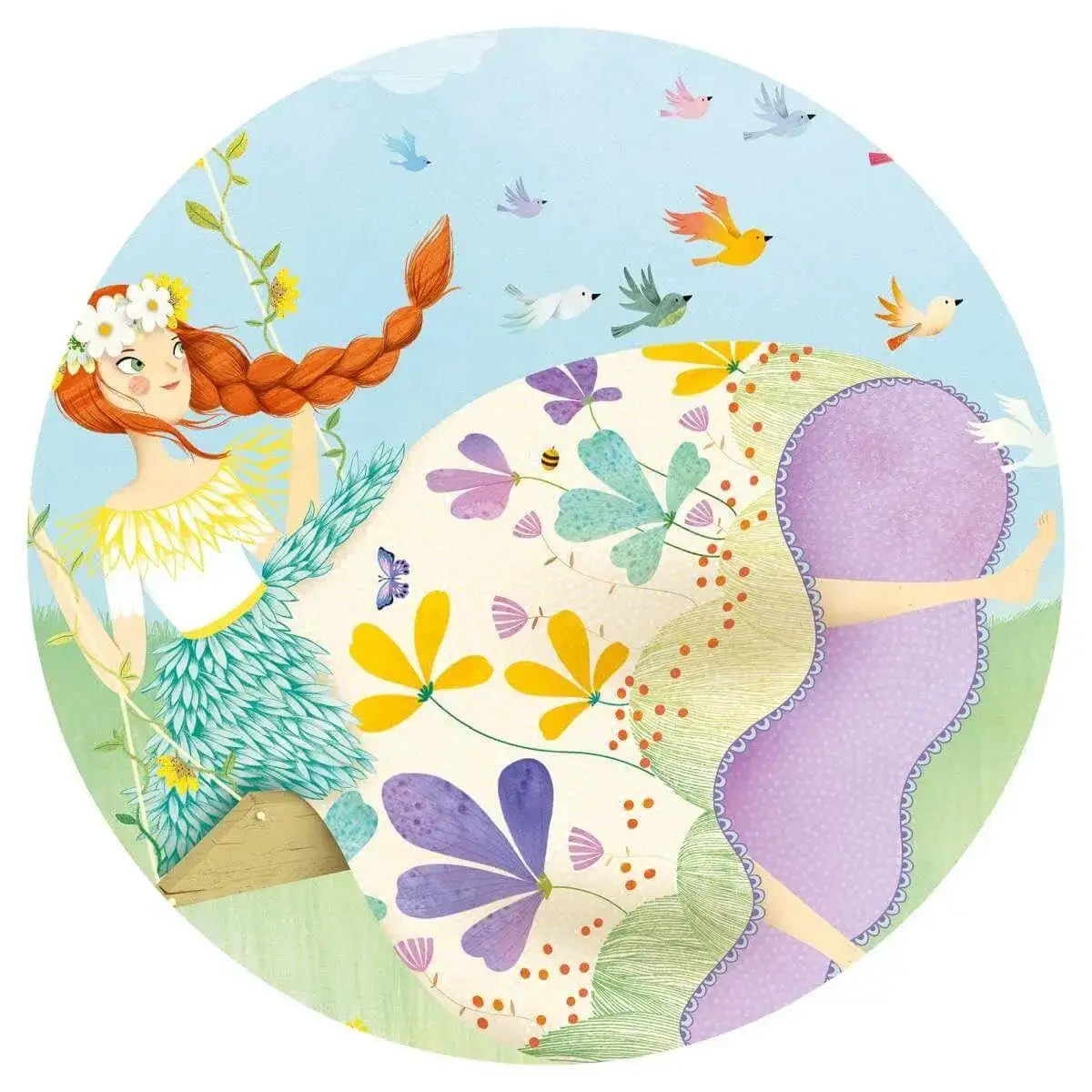 Puzzle 36 Teile - Die Prinzessin des Frühlings Djeco