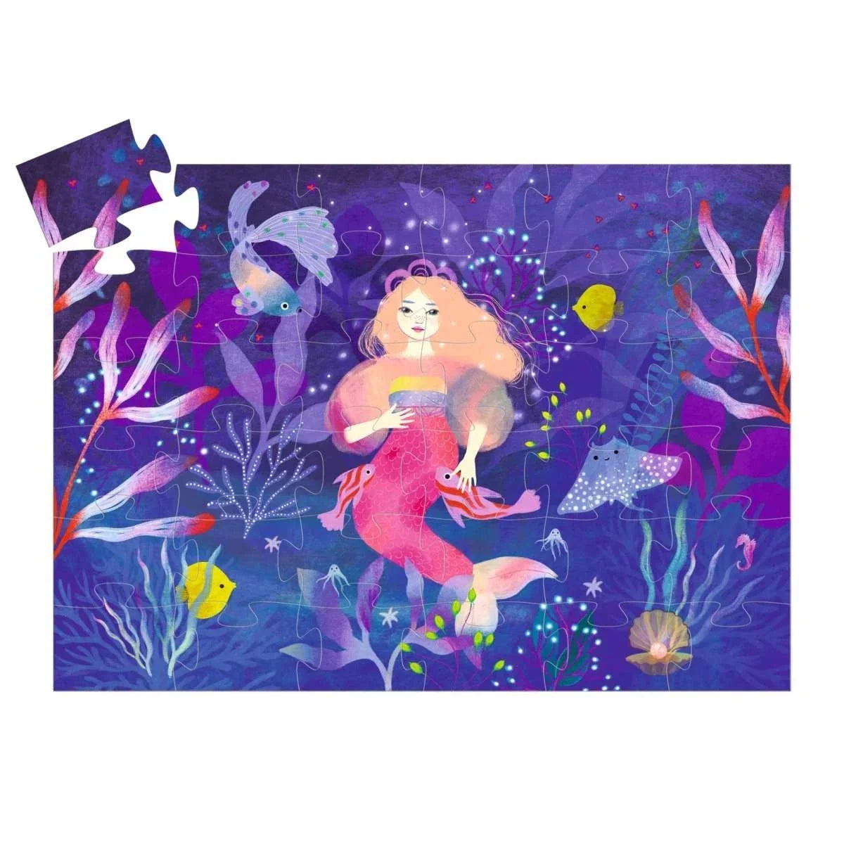 Puzzle 36 Teile Meerjungfrau - DJ07303 Djeco