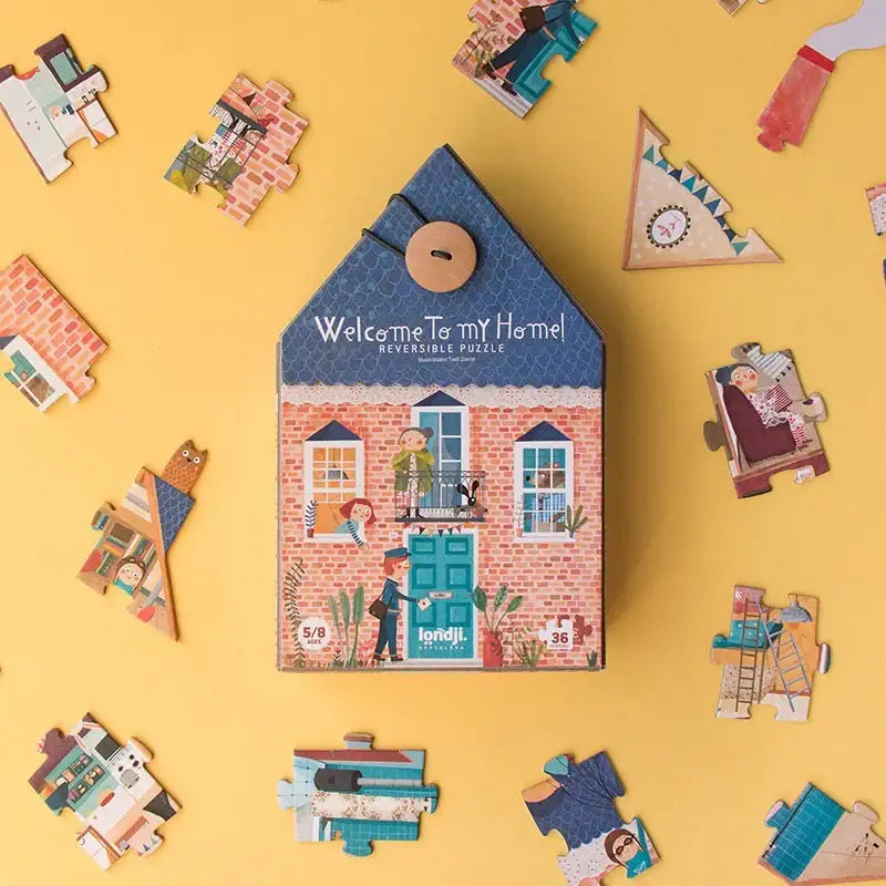 Londji-Puzzles-Puzzle-WELCOMETOMYHOME - kunstundspiel 