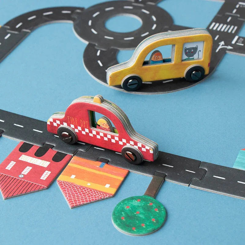 Puzzle 48 Roads pocket - pg006u Londji