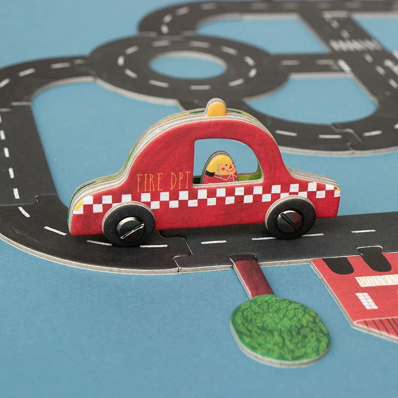 Puzzle 48 Roads pocket - pg006u Londji
