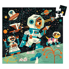 Puzzle 54 Teile - Raumstation Djeco