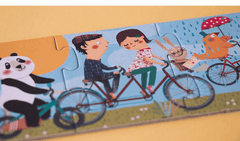 Puzzle 55 Teile - Tiere auf Reisen Londji