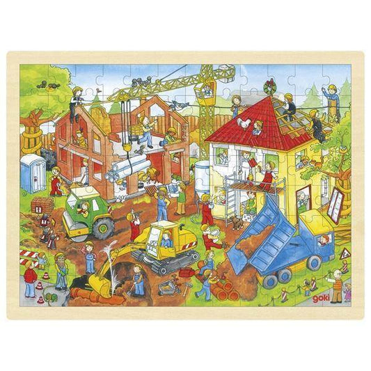 Puzzle 96 Baustelle Goki