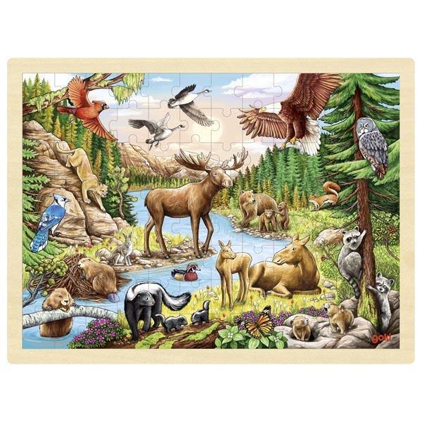Puzzle 96 Nordamerika - www. kunstundspiel .de 57409