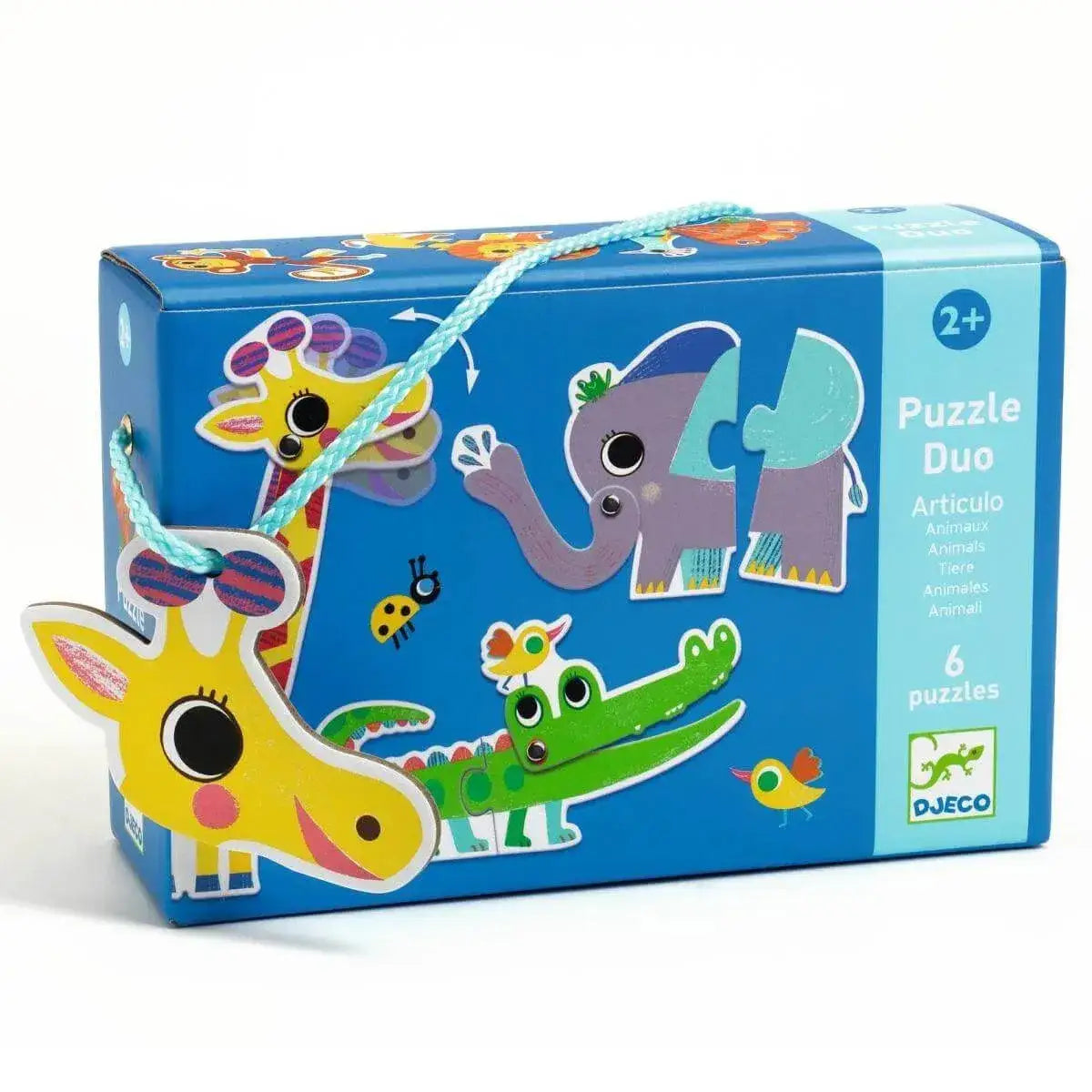 Puzzle Duo Articulo Animo Djeco