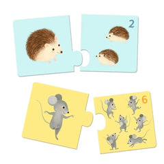 Puzzle Duo Tierbabys Djeco