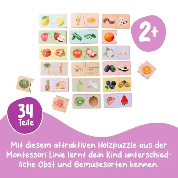 Puzzle Montessori 34 Teile - Simba