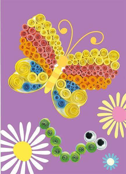 Quilling'Art Schmetterling Carletto