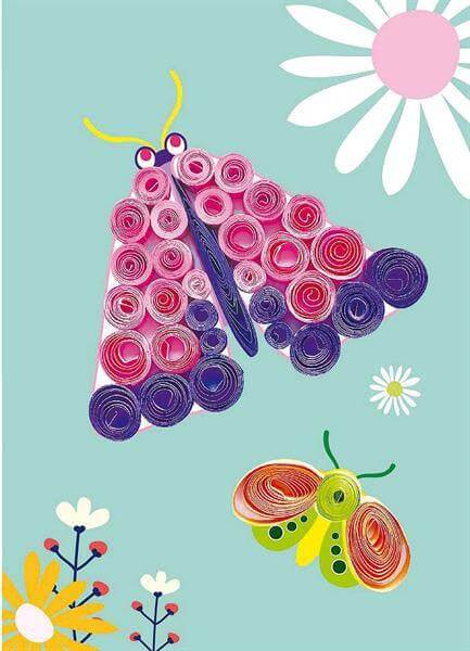 Quilling'Art Schmetterling Carletto