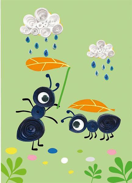 Quilling'Art Schmetterling Carletto