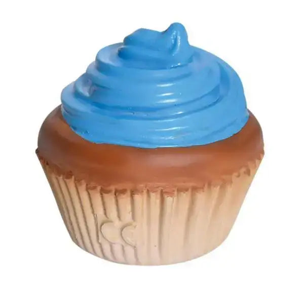 Rassel Cupcake aus Naturkautschuk Carletto