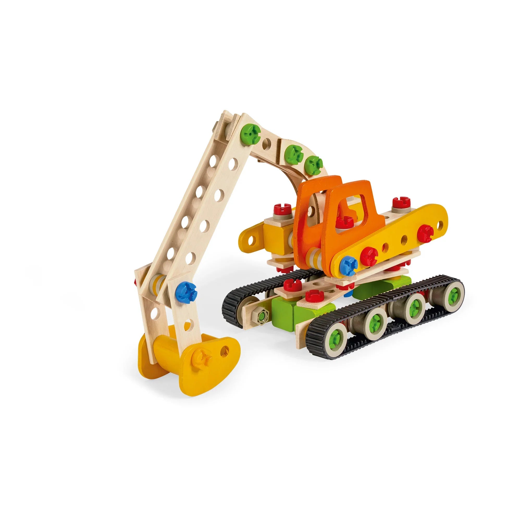 Raupenbagger, Konstruktionsspielzeug 170 Teile - Simba