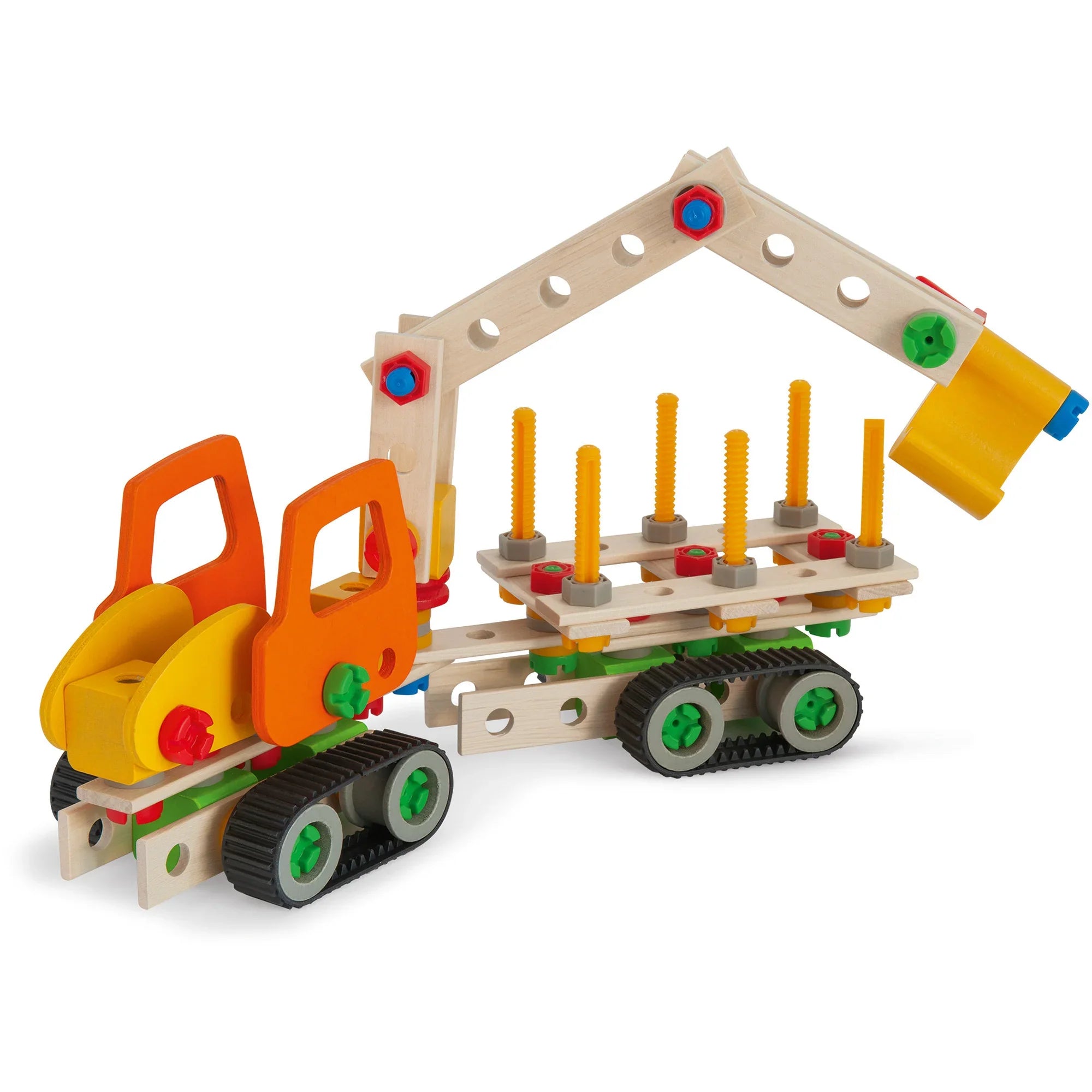 Raupenbagger, Konstruktionsspielzeug 170 Teile - Simba