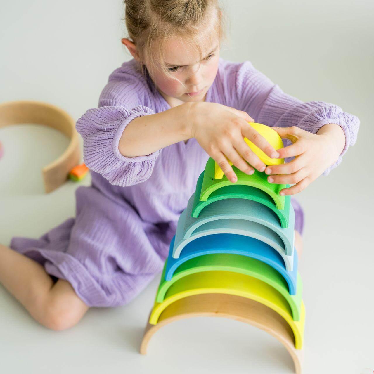 Regenbogen Neongrün Grimms