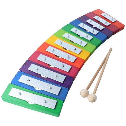 Regenbogenglockenspiel (diatonisch 12 Töne C3 - G4) Decor