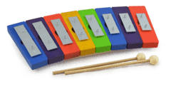 Regenbogenglockenspiel (pentatonisch 8 Töne D3 - G4) Decor