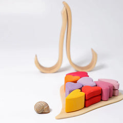 Rosarote Herzen 13 Teile