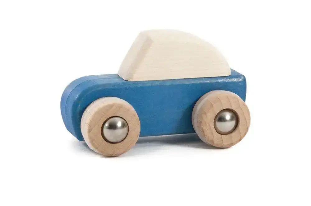 Rückziehauto blau Bajo